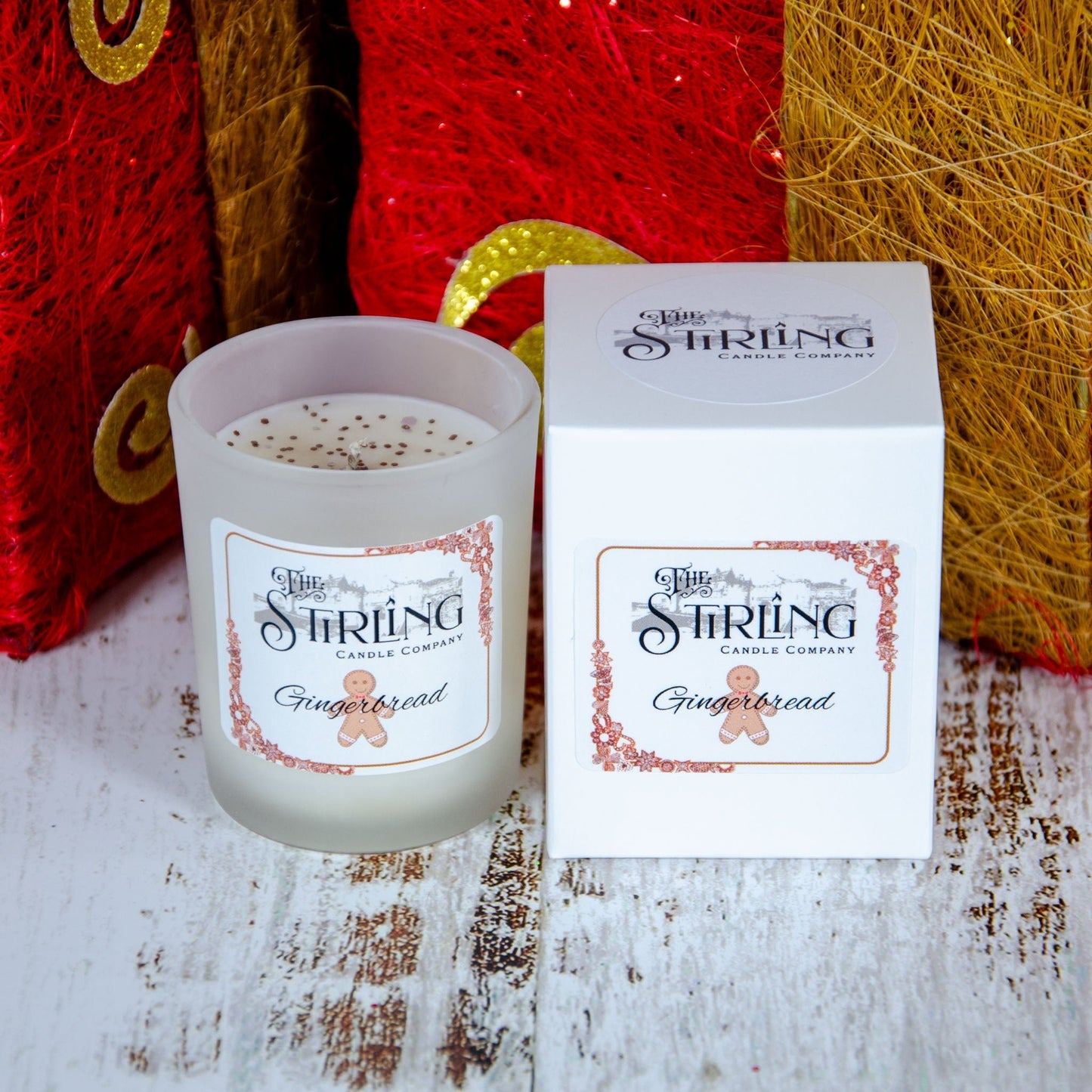 Gingerbread - Small Candle - mezetto Shopify Collective The Stirling Candle Company