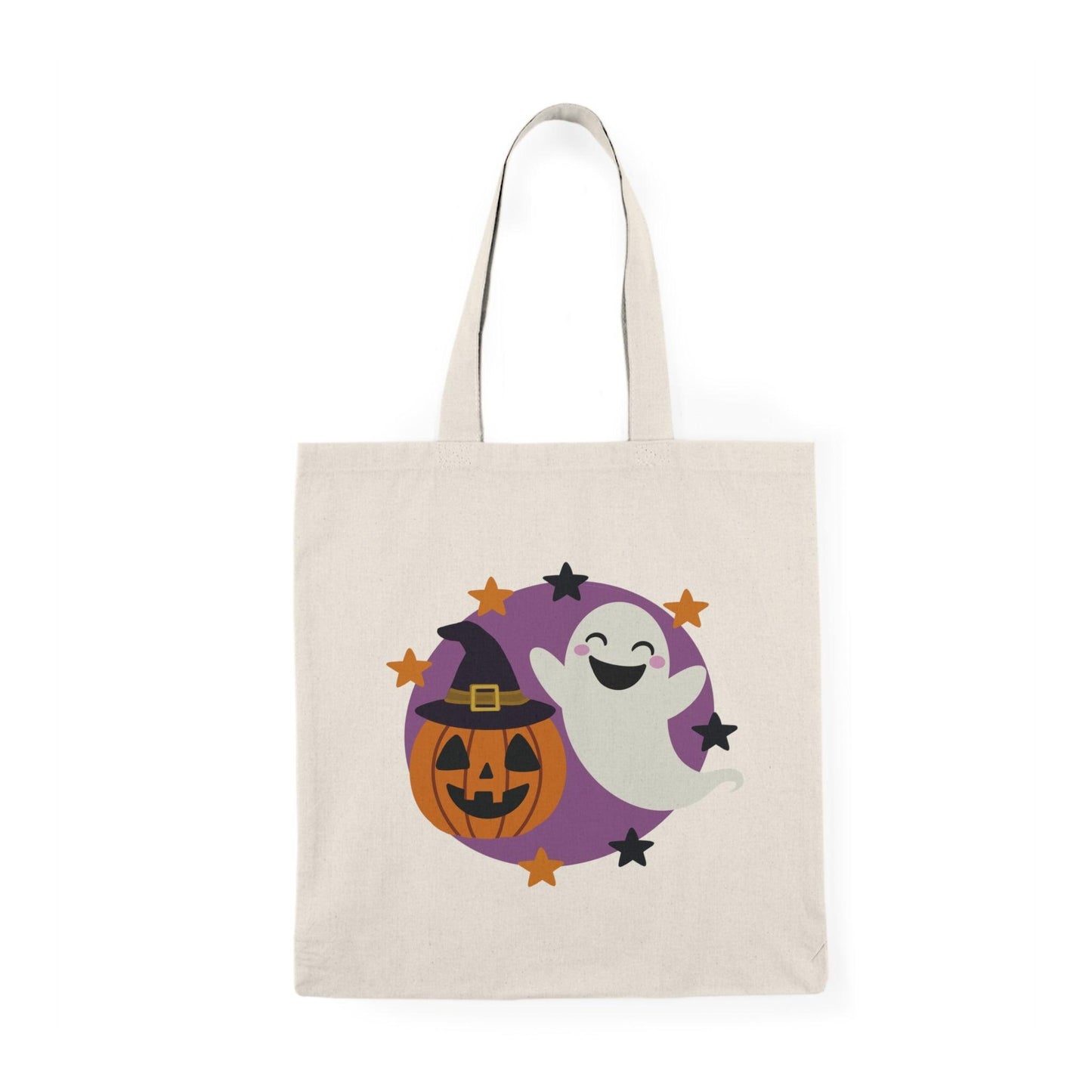 Halloween Ghost and Pumpkin Tote Bag - mezetto KEOLIX KEOLIX