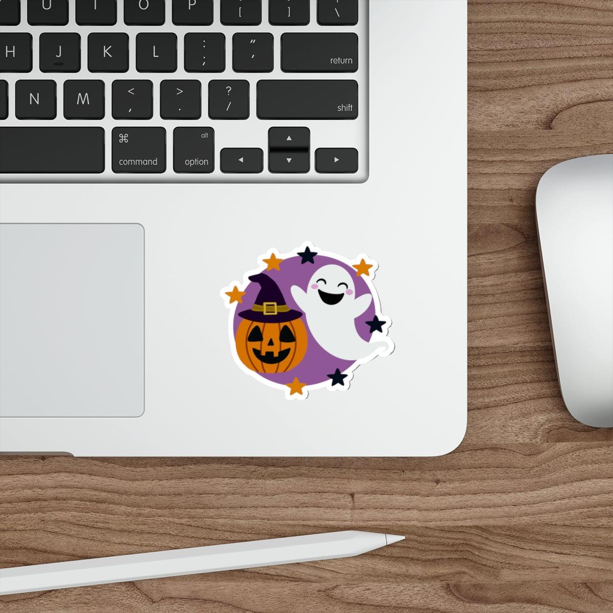 Halloween Ghost & Pumpkin Waterproof Sticker - mezetto KEOLIX KEOLIX