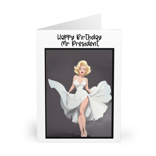 Happy Birthday Mr. President – Elegant Marilyn Card - mezetto KEOLIX KEOLIX