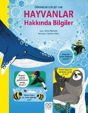 Hayvanlar Hakkında Bilgiler - Öğrenecek Çok Şey Var - 1001 Çiçek Kitaplar Kitap