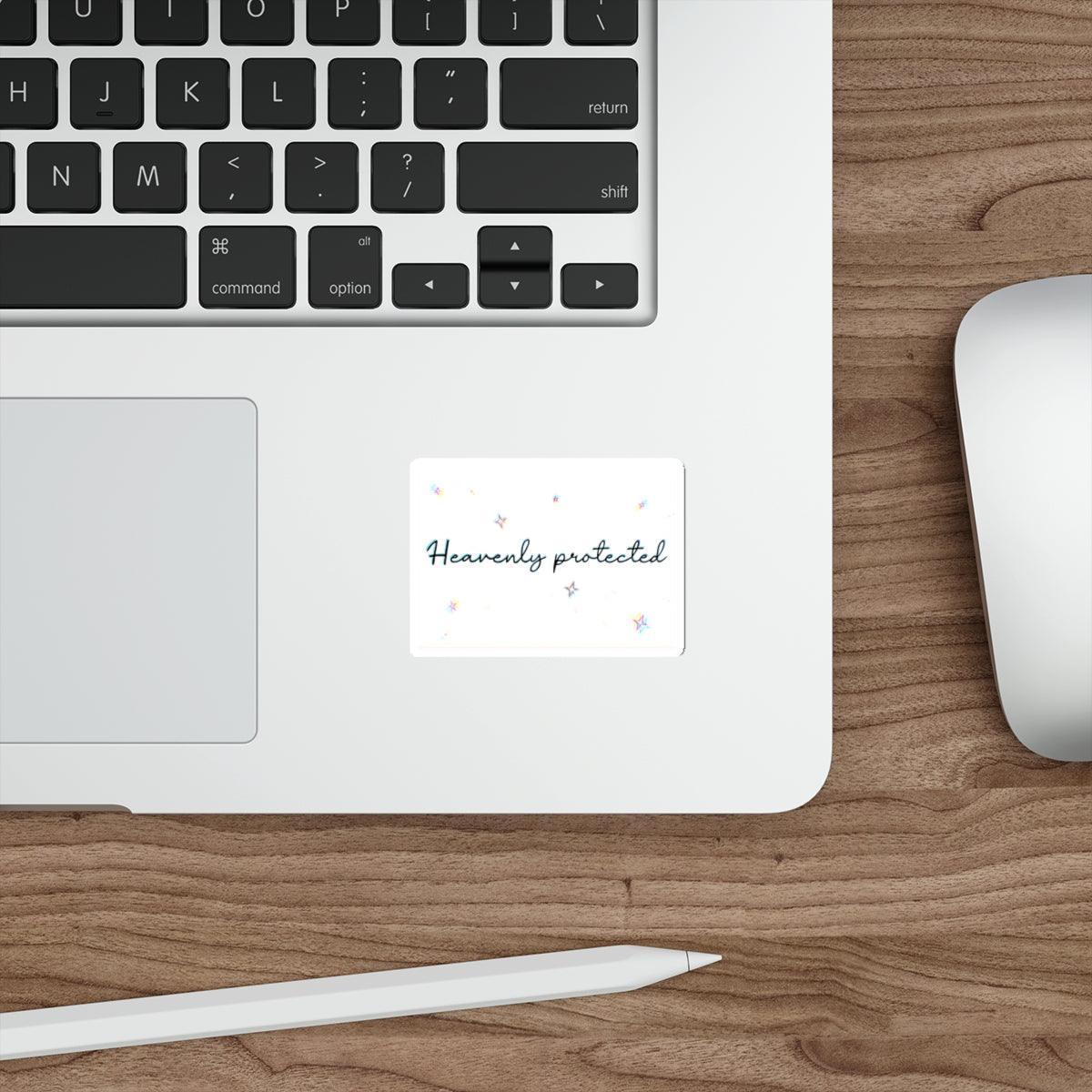 Heavenly Protected Sticker – Faith - Based Aesthetic - mezetto KEOLIX KEOLIX