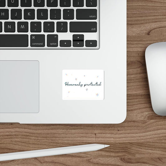 Heavenly Protected Sticker – Faith - Based Aesthetic - mezetto KEOLIX KEOLIX