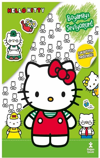 Hello Kitty Boyamayı Seviyorum