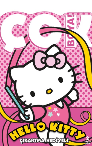 Hello Kitty – Çok Boya! Çıkartmalı Dev Boyama Kitabı