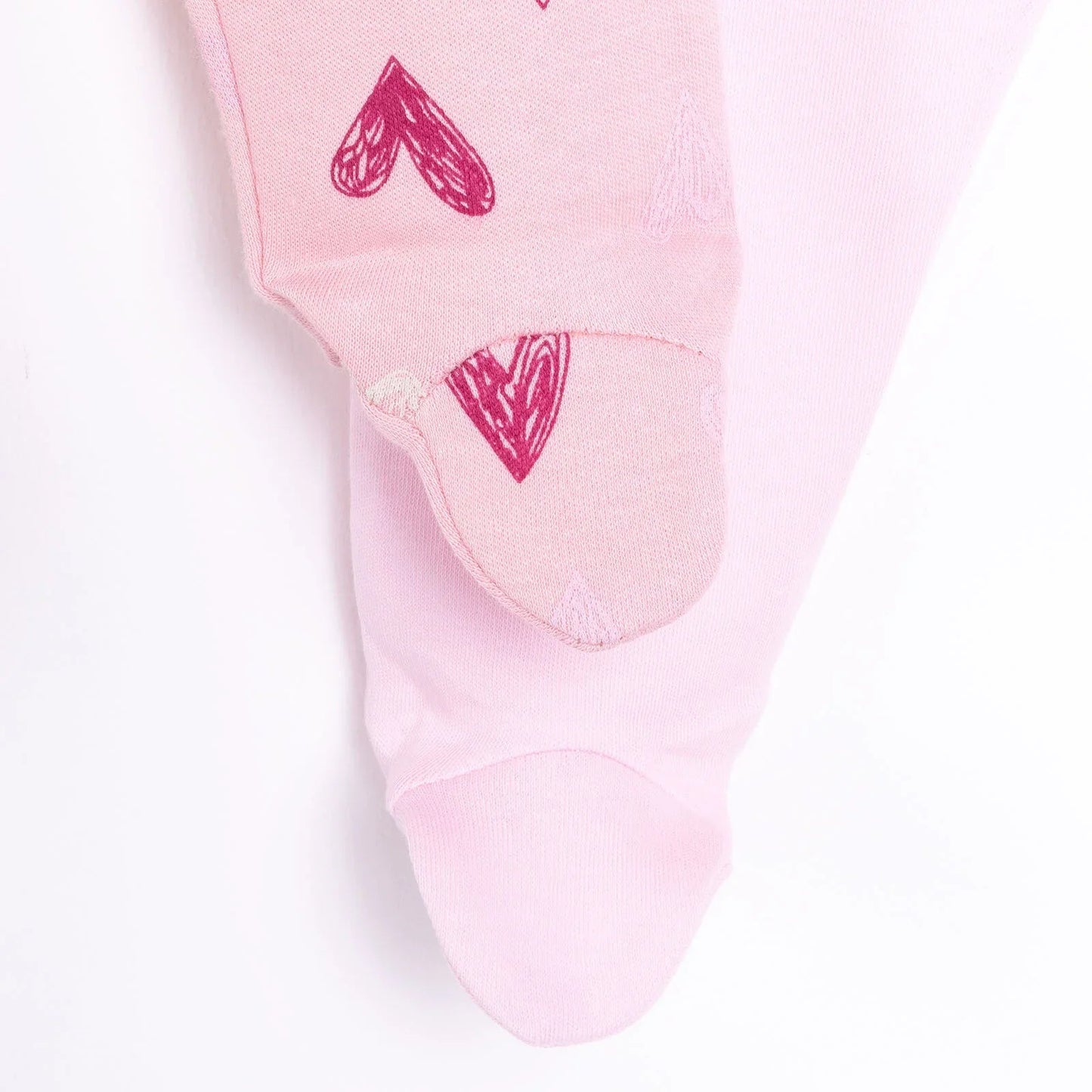 HelloBaby 2 Piece Footed Bottom - Dark Pink - mezetto