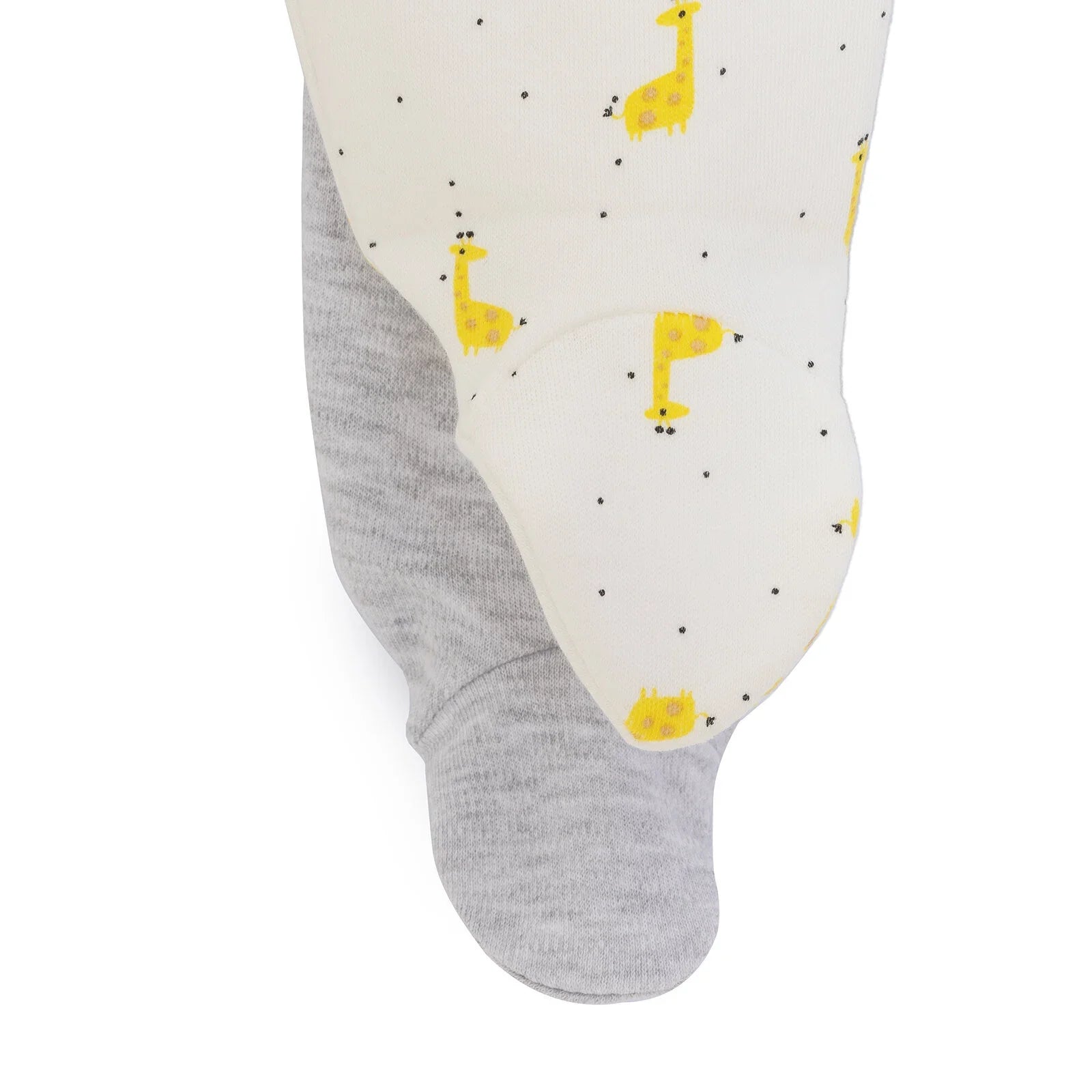 HelloBaby 2 Piece Footed Bottom - Ecru - mezetto