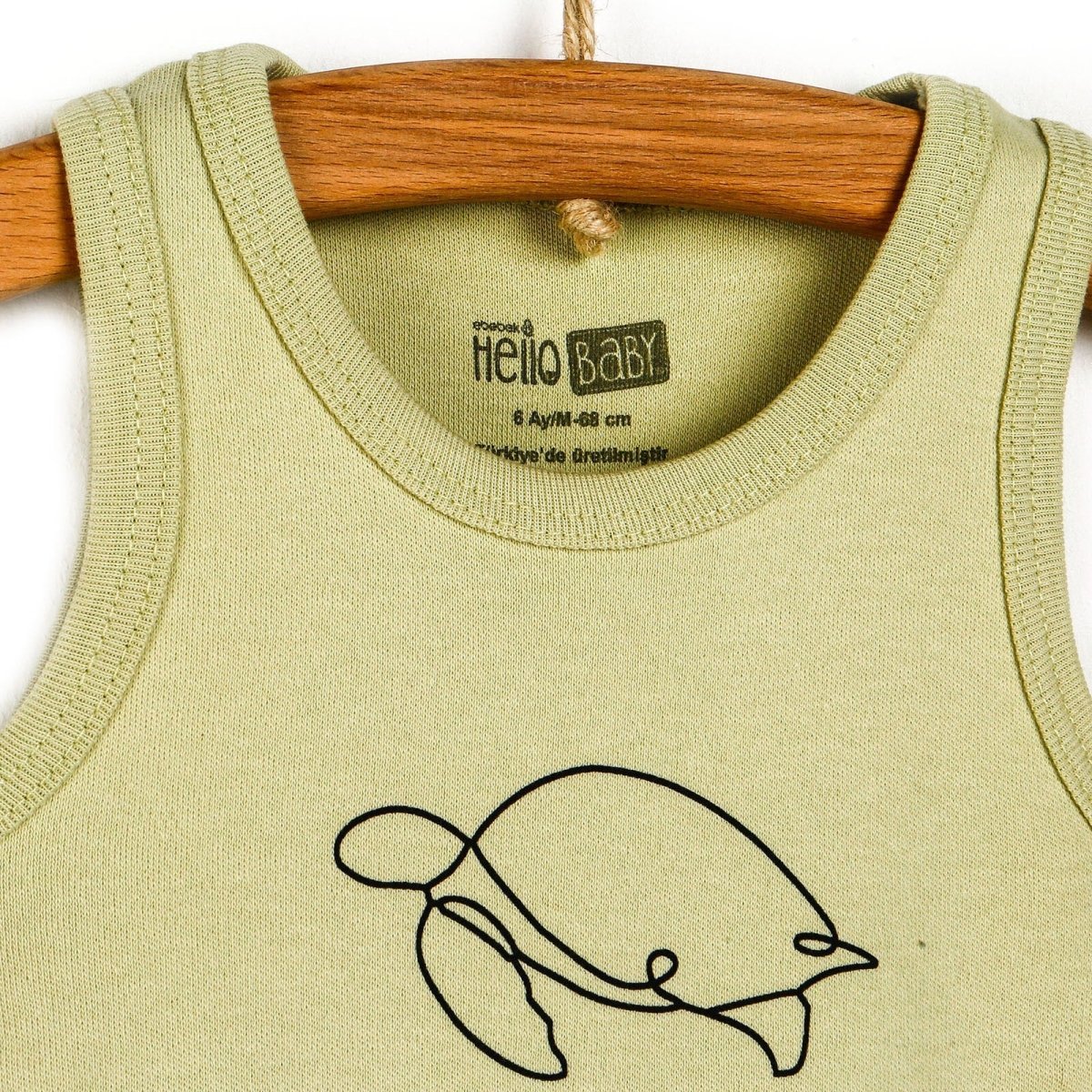 HelloBaby Athlete Bodysuit - Khaki - mezetto