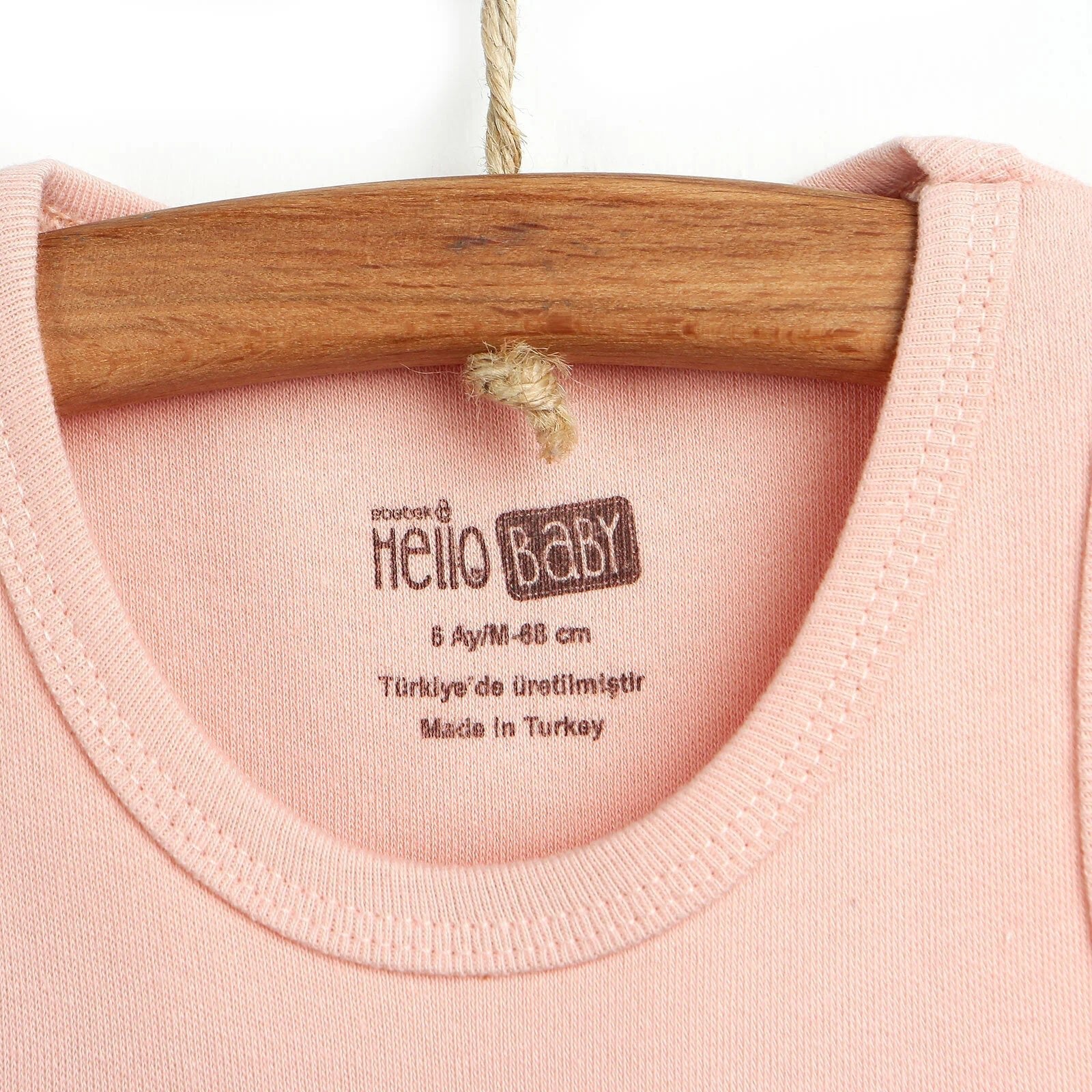 HelloBaby Athlete Bodysuit - Light Pink - mezetto