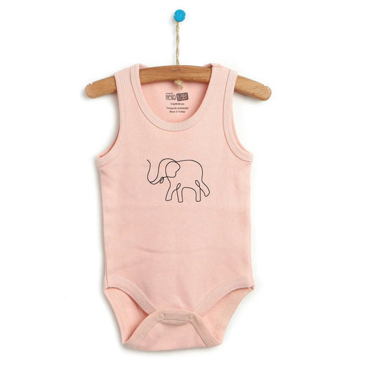HelloBaby Athlete Bodysuit - Light Pink - mezetto