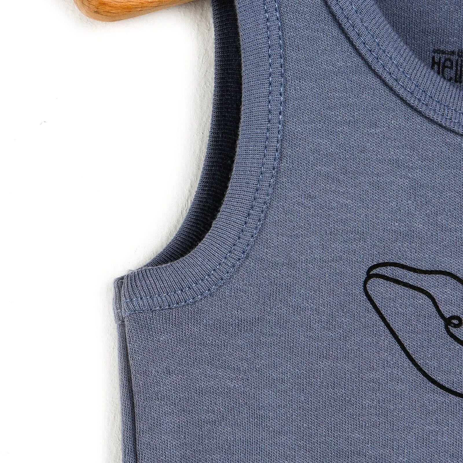 HelloBaby Athlete Bodysuit - Purple - mezetto