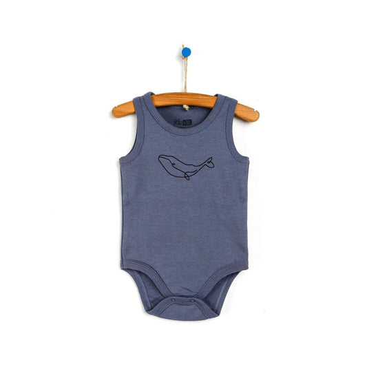 HelloBaby Athlete Bodysuit - Purple - mezetto