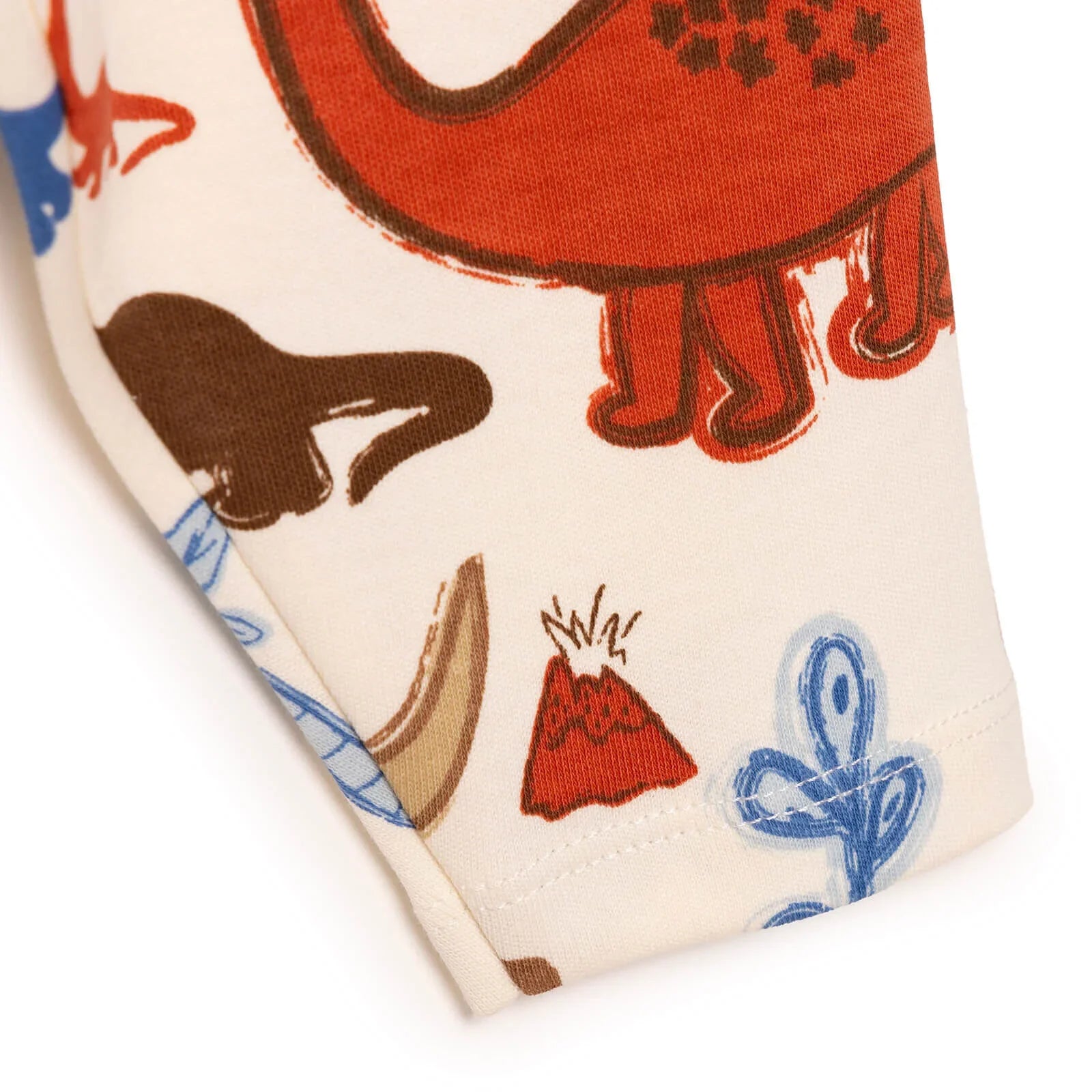 HelloBaby Baby Boy Dinasour Printed Pyjamas Set - Ecru - mezetto