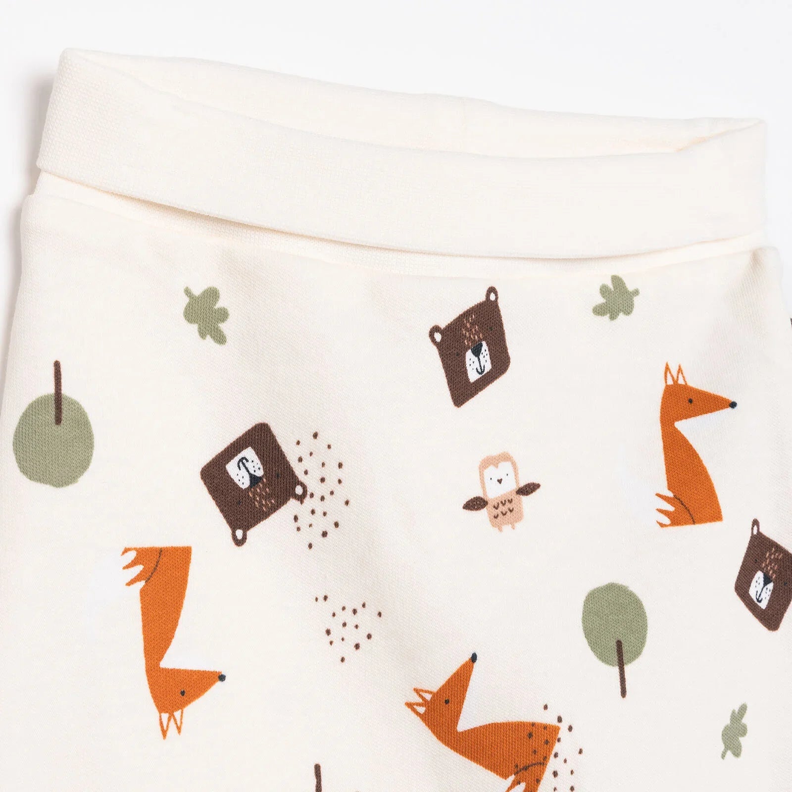 HelloBaby Baby Boy Footless Bottom 2 Pcs - Beige - mezetto