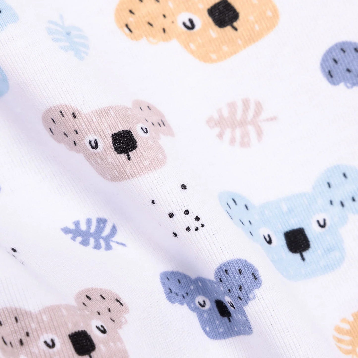 HelloBaby Baby Boy Long Sleeve Body - Blue - mezetto