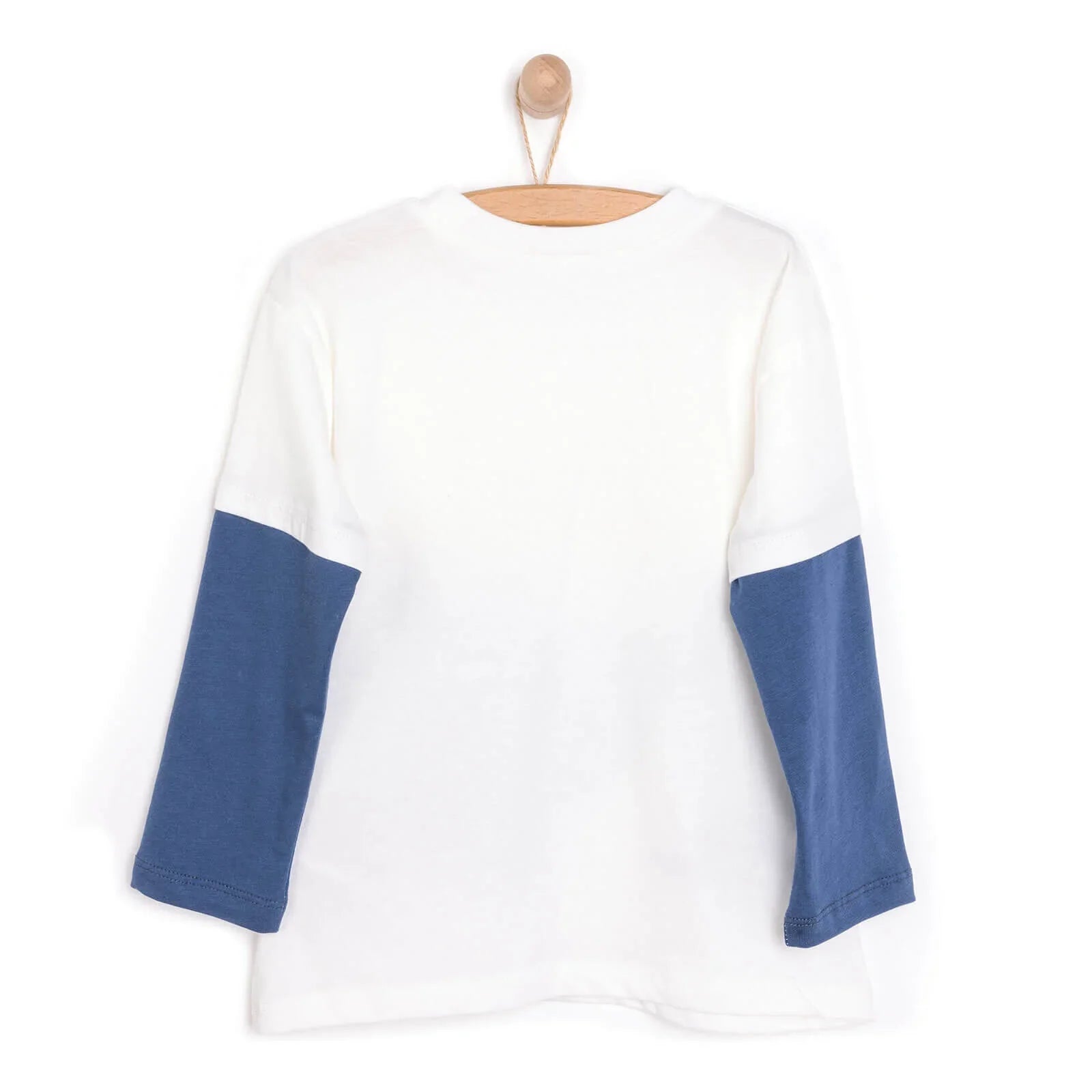 HelloBaby Baby Boy Long Sleeve Body - Ecru - mezetto