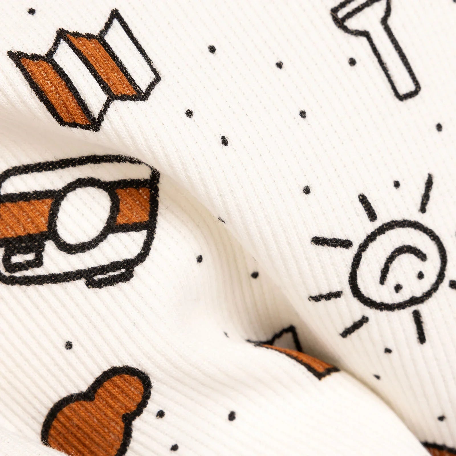 HelloBaby Baby Boy Long Sleeve Pyjamas - Ecru - mezetto