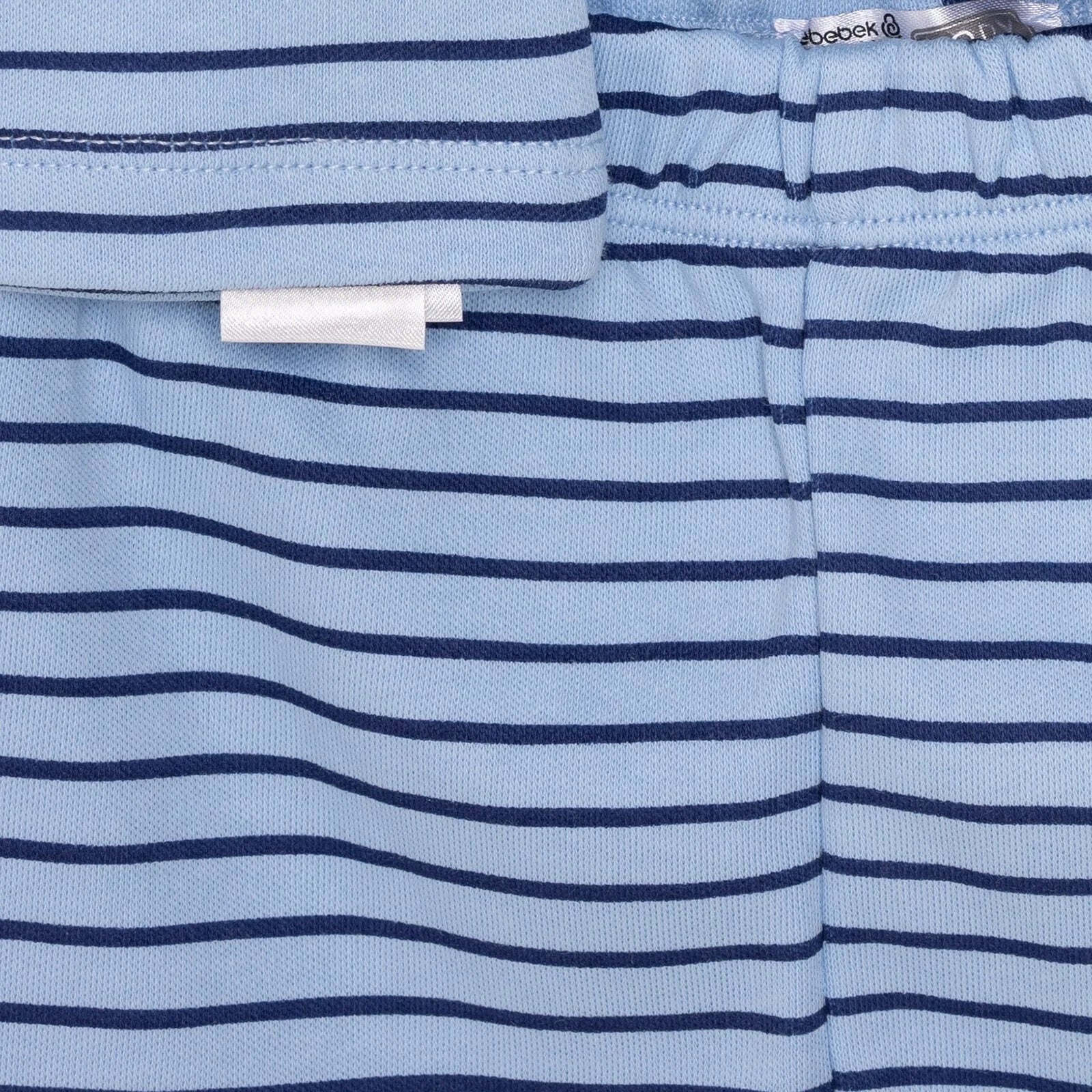 HelloBaby Baby Boy Long Sleeve Pyjamas Set - Dark Blue - mezetto