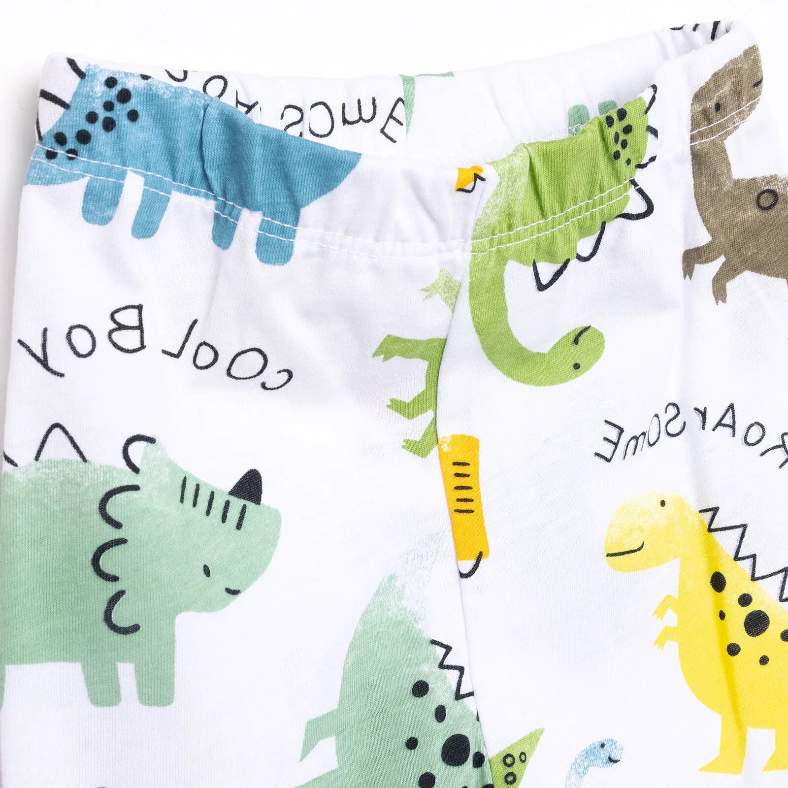 HelloBaby Baby Boy Long Sleeve Pyjamas Set - White - mezetto