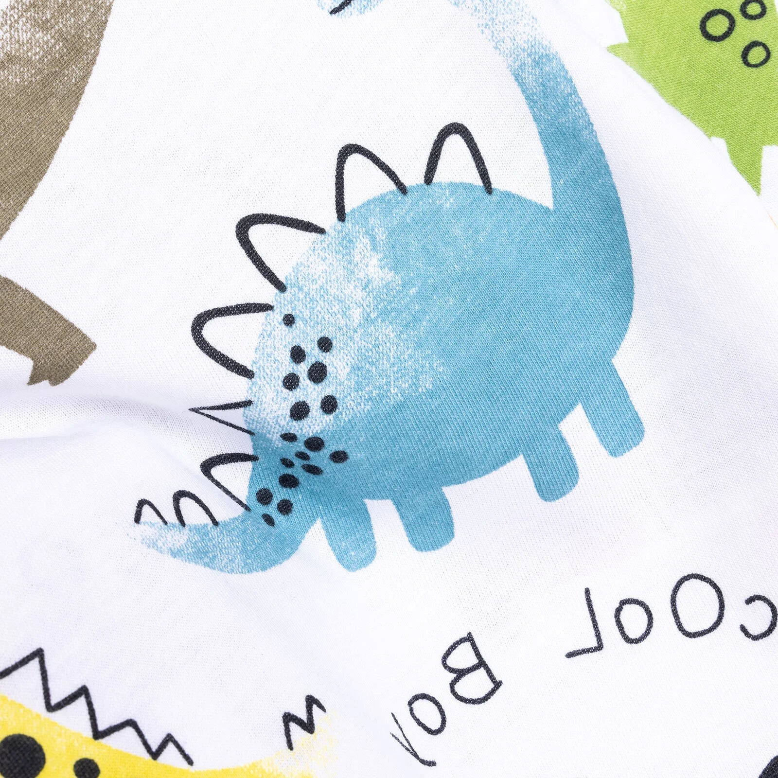 HelloBaby Baby Boy Long Sleeve Pyjamas Set - White - mezetto