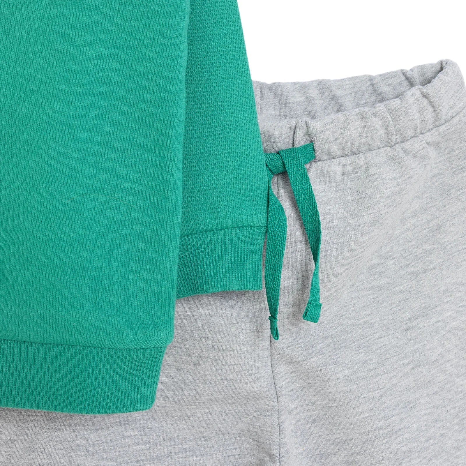 HelloBaby Baby Boy Motto Joggers - Green - mezetto