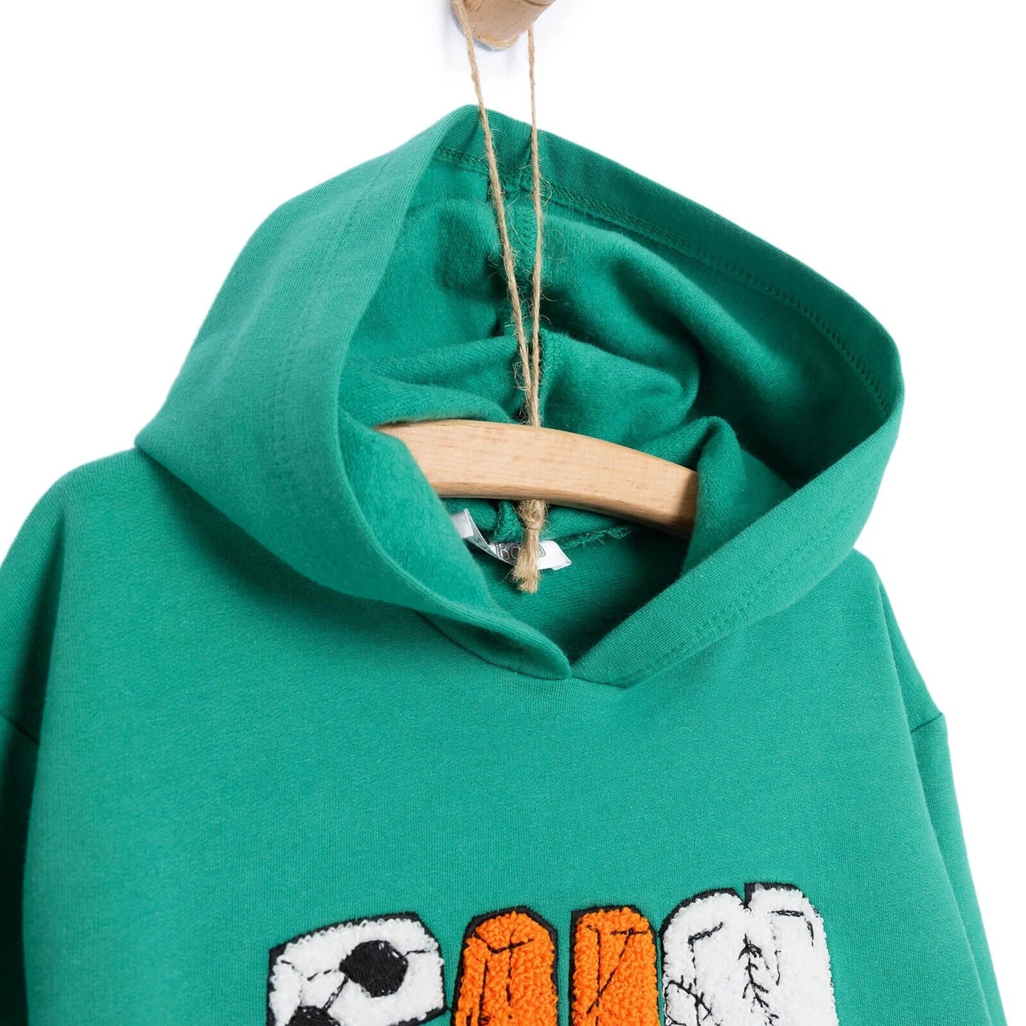 HelloBaby Baby Boy Motto Joggers - Green - mezetto