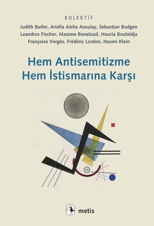 Hem Antisemitizme Hem İstismarına Karşı – Kolektif – Metis Yayınları – kitap kapağı