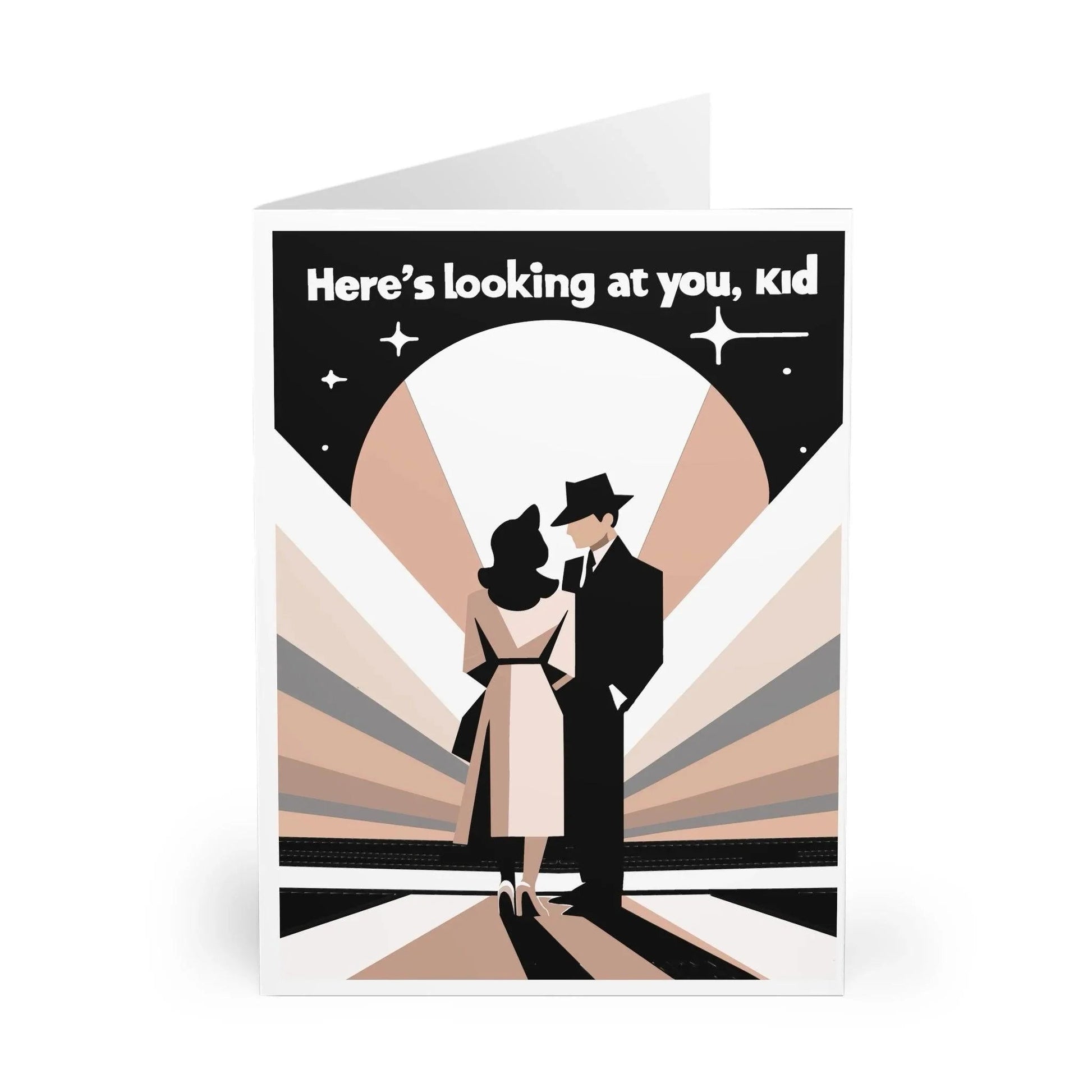 Here's looking at you kid - Classic Romance Card - mezetto KEOLIX KEOLIX