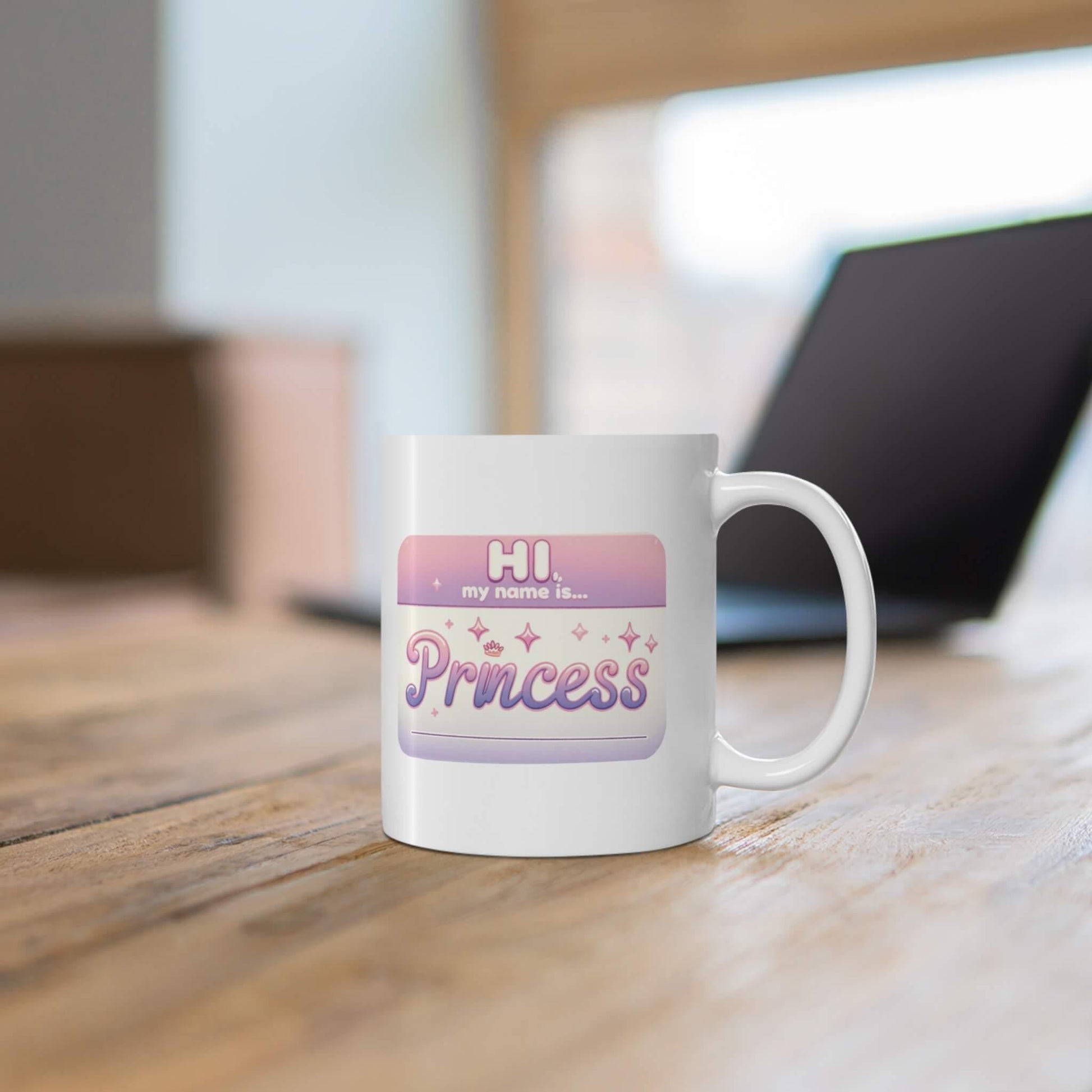 Hi, My Name Is Princess – Ceramic Mug (11 oz) - mezetto KEOLIX KEOLIX