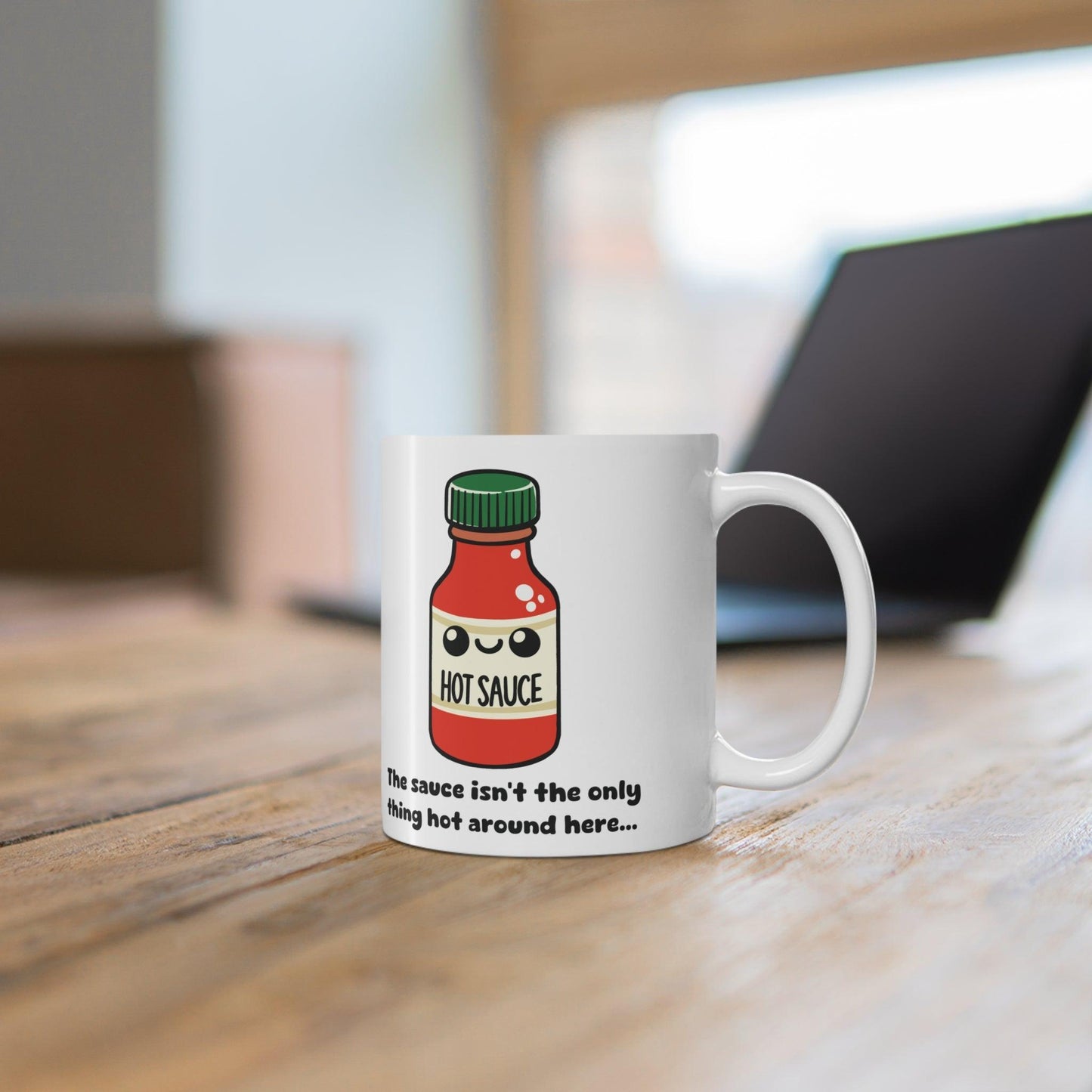 Hot Sauce Flirty Mug | 11 oz “Not the Only Thing Hot” - mezetto KEOLIX KEOLIX
