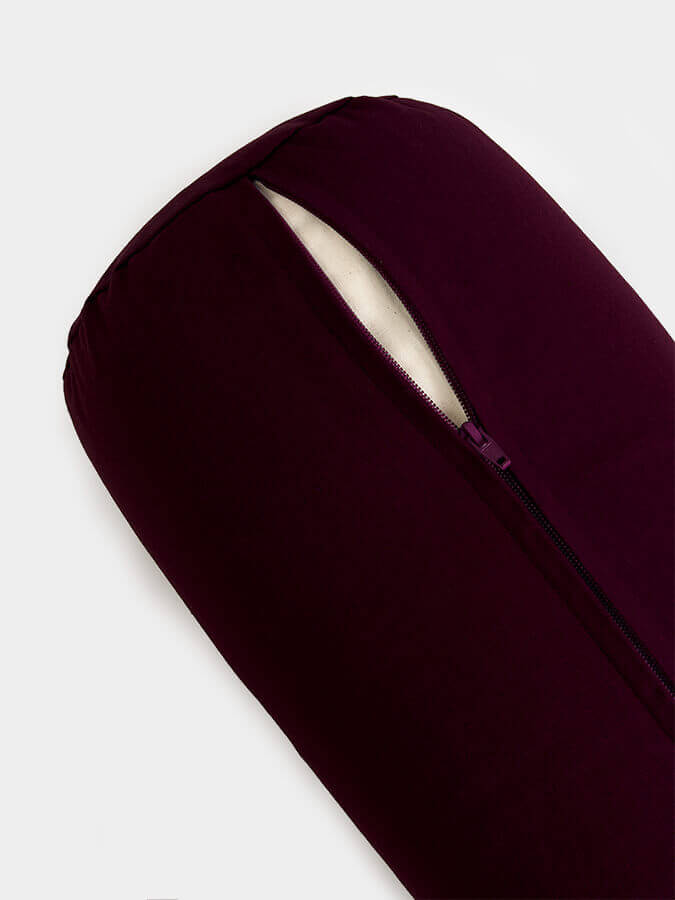 Yoga Studio Organic Cotton Buckwheat Lotus Meditation Bolster Cushion