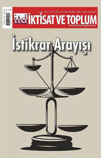 İktisat ve Toplum Dergisi 170. Sayı İstikrar Arayışı