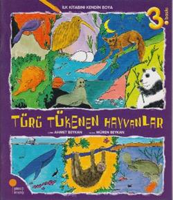 İlk kitabı Kendin Boya - Türü Tükenen Hayvanlar