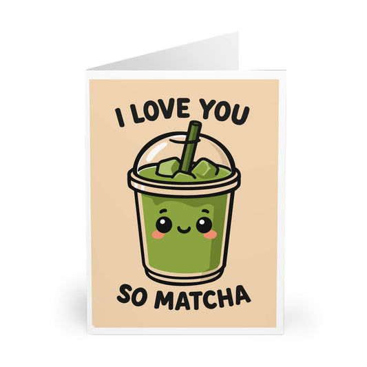 I Love You So Matcha Card - mezetto KEOLIX KEOLIX
