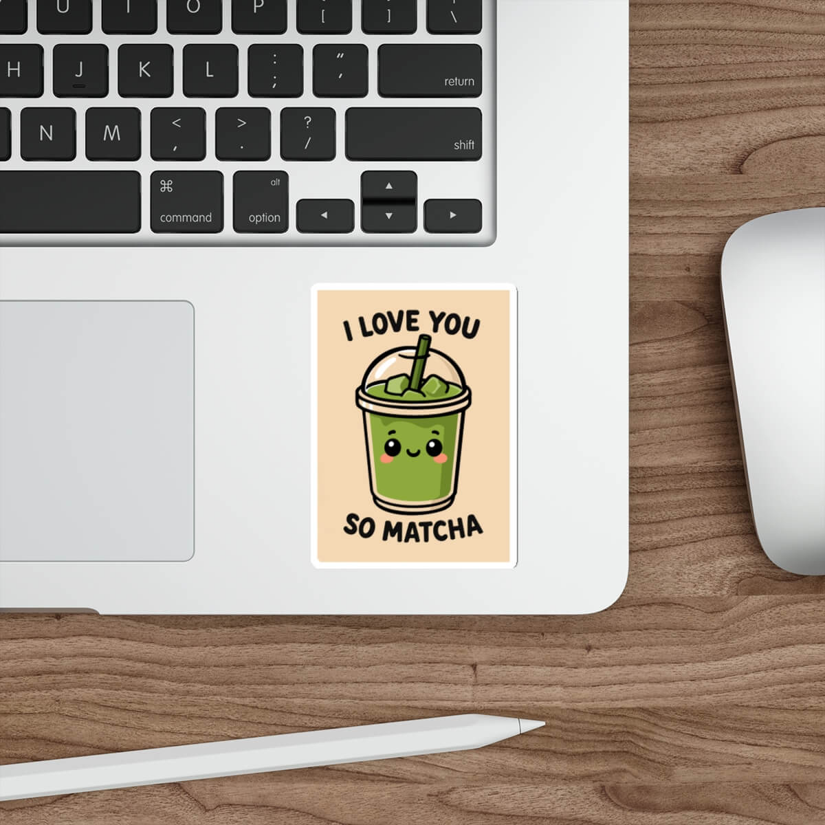I Love You So Matcha Sticker - mezetto KEOLIX KEOLIX