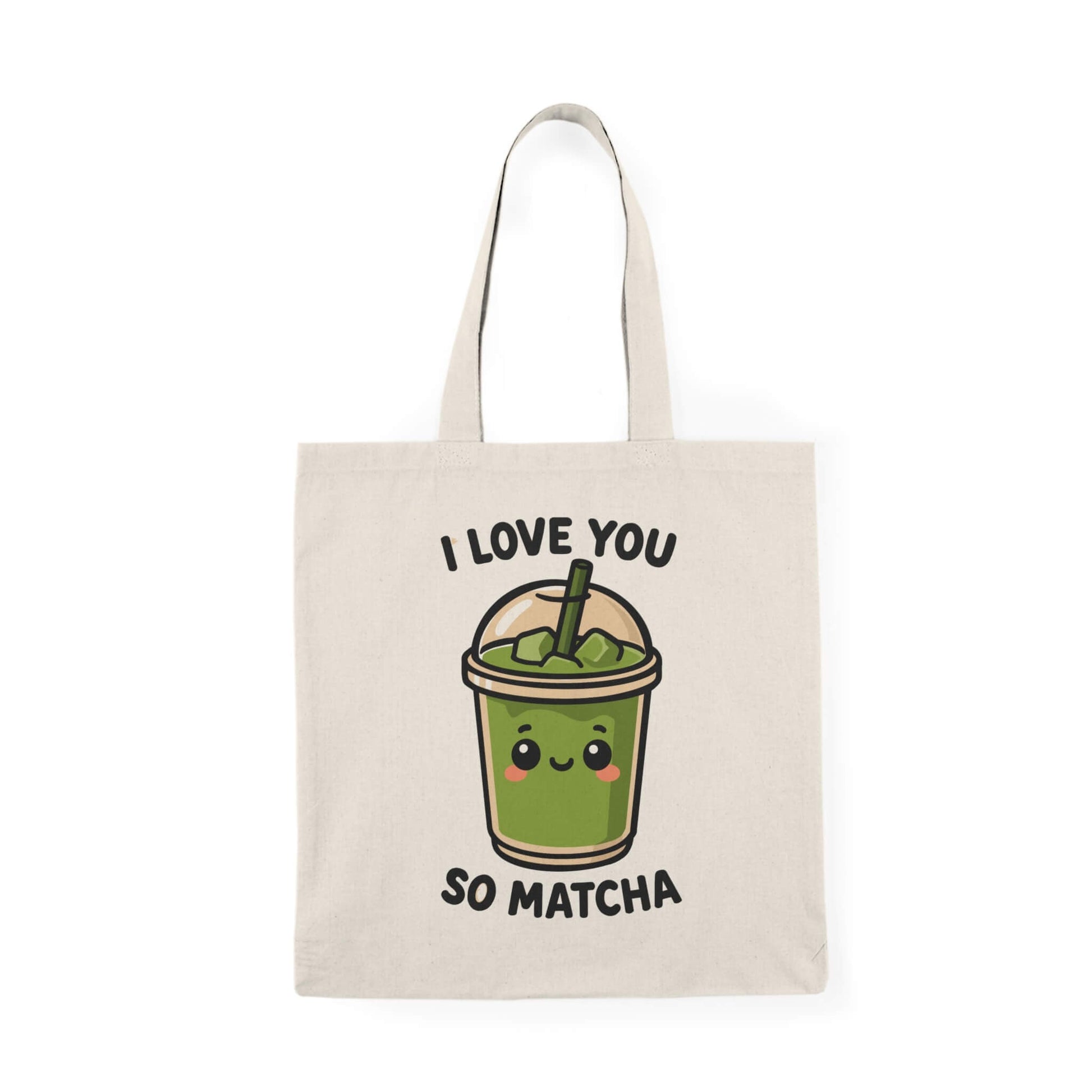 I Love You So Matcha Tote Bag - mezetto KEOLIX KEOLIX