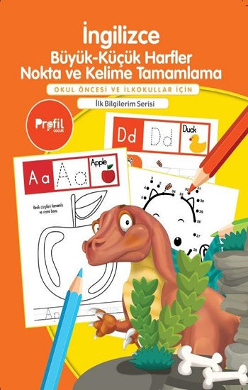 İngilizce Büyük - Küçük Harfler Nokta ve Kelime Tamamlama - İlk Bilgilerim