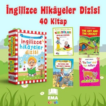 İngilizce Hikayeler Dizisi (40 Kitap-Set)