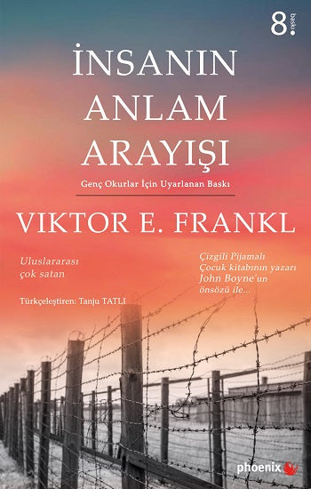 İnsanın Anlam Arayışı Kitabı Viktor Frankl - Phoenix Yayınevi - Mezetto.co.uk - Türkçe Psikoloji Felsefe İngiltere