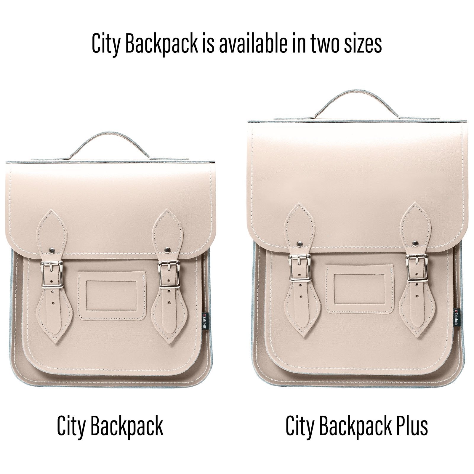 Handmade Leather City Backpack - Iced Coffee-5