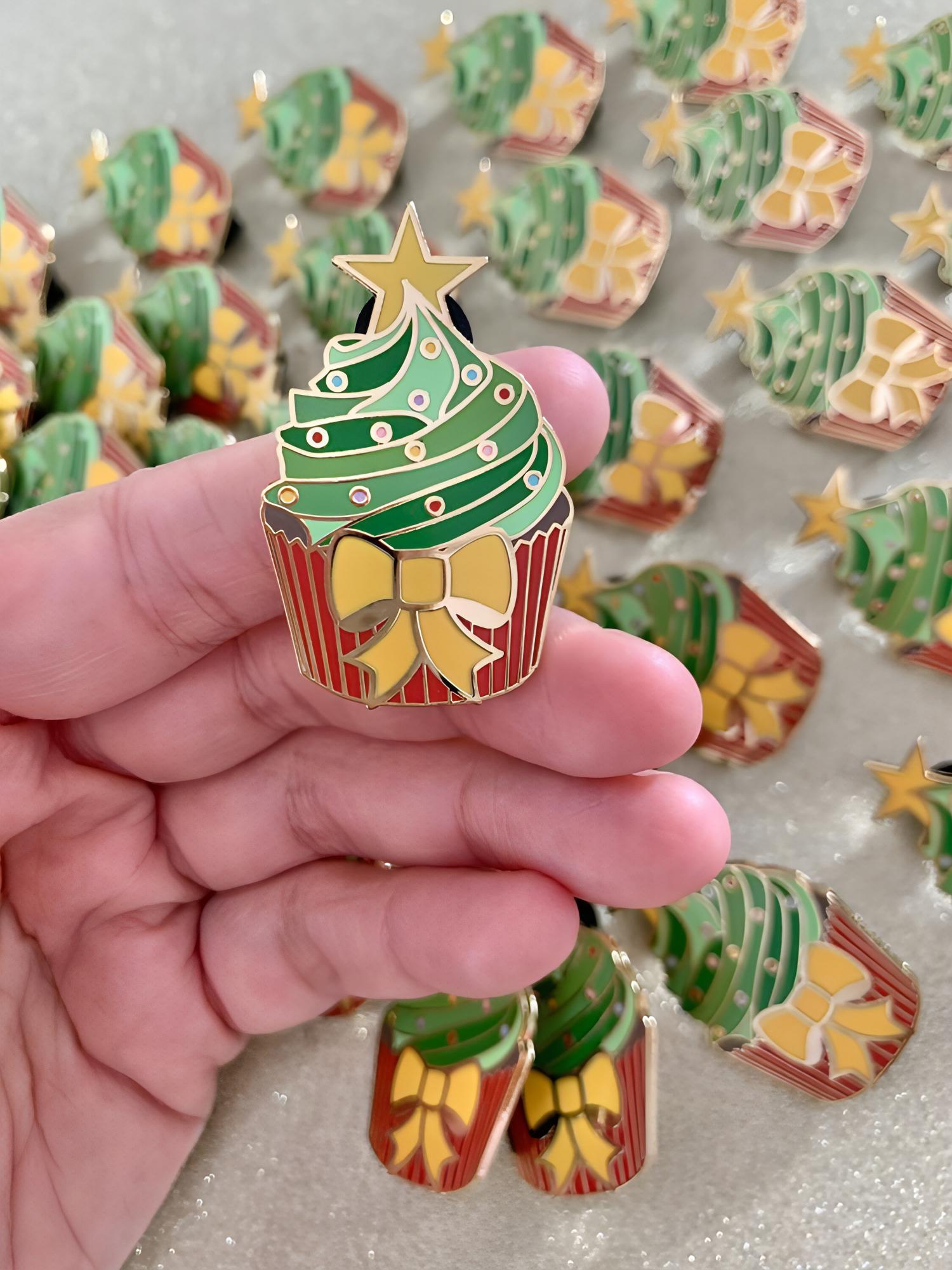 Christmas Tree Cupcake