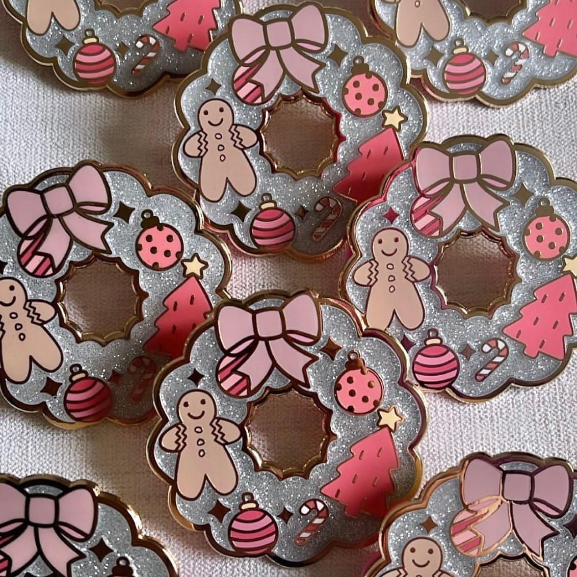 Silver Christmas Wreath