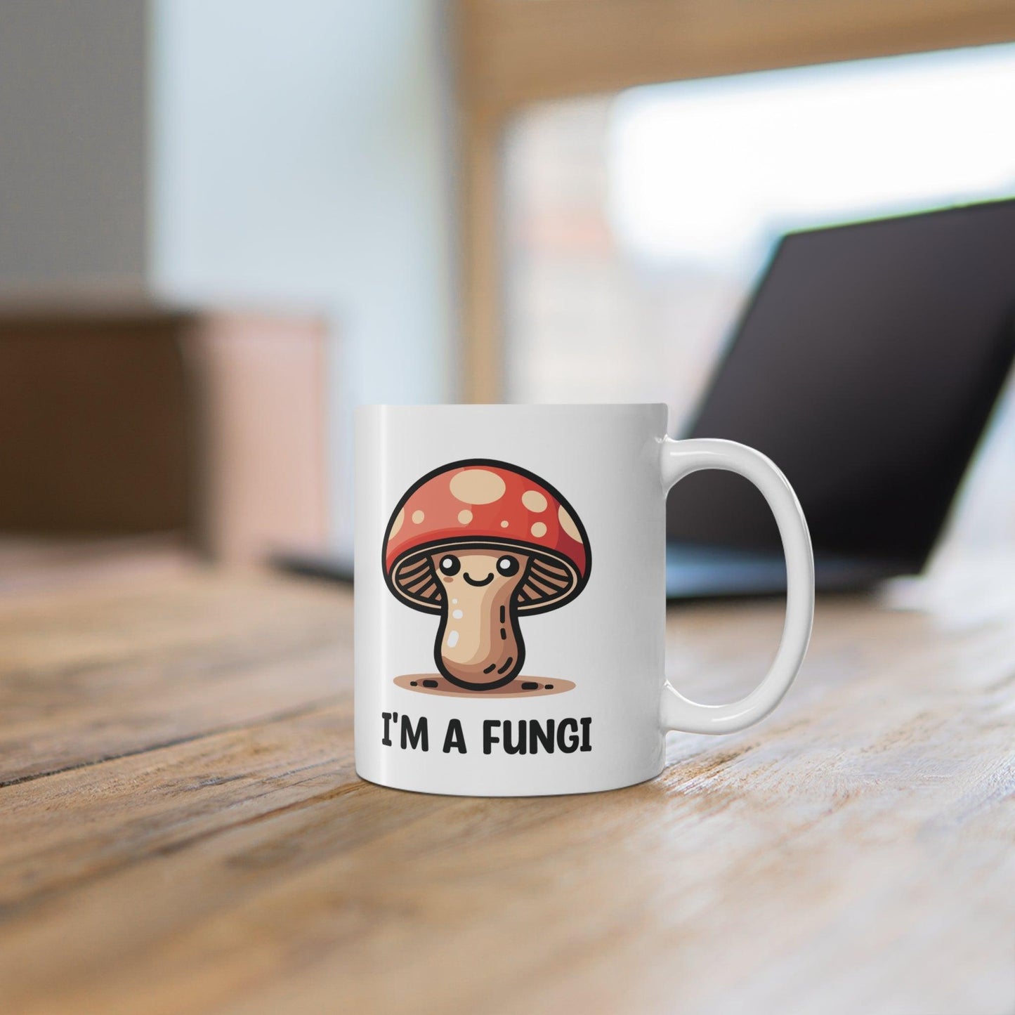 I’m a Fungi Mushroom Mug | 11 oz Pun - Lover Gift - mezetto KEOLIX KEOLIX