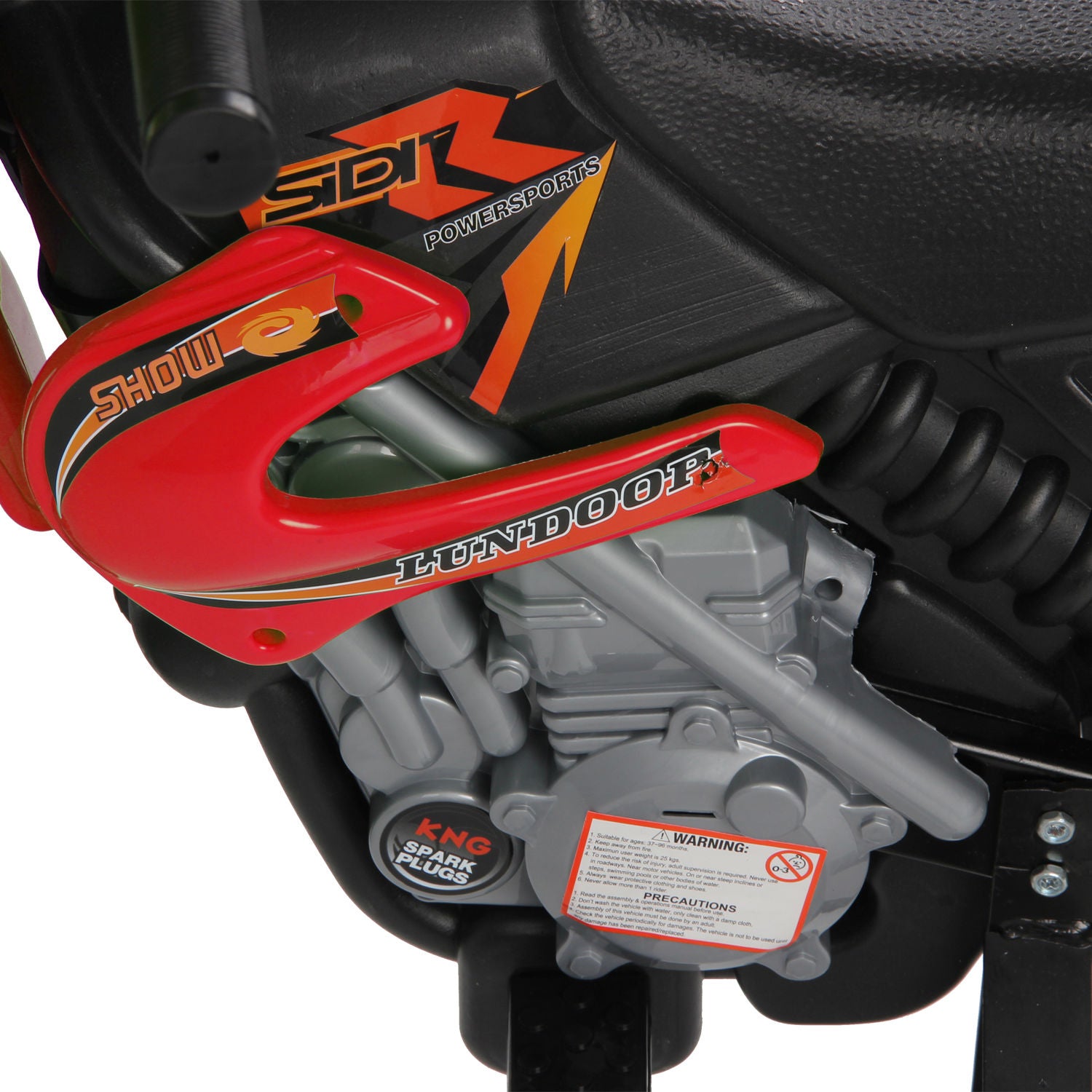 HOMCOM Electrifying Ride: 6V Motorbike for Petite Thrill-Seekers, Battery-Powered Scarlet Scooter-6