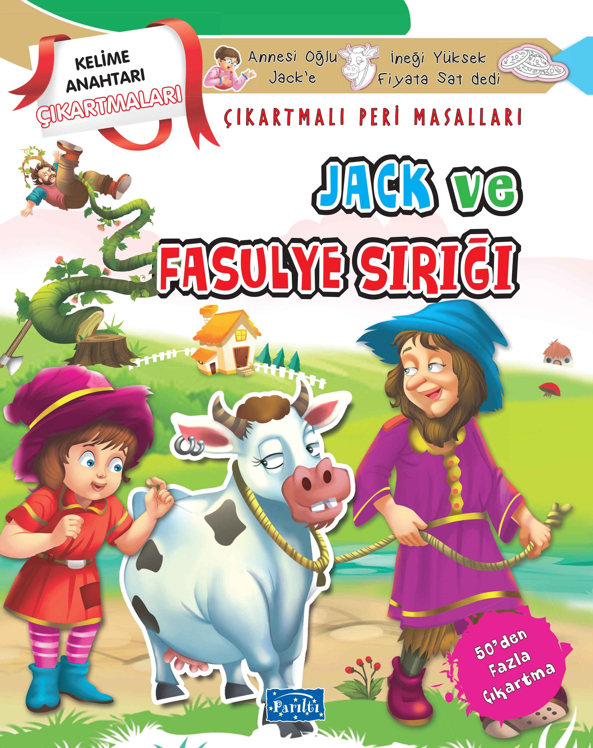 Jack und Fasulye Sırığı - Çıkartmalı Peri Masalları