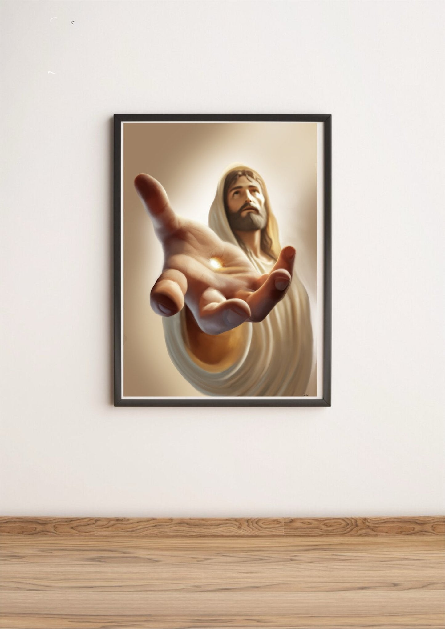 Jesus Christ of Nazareth Art Print | Christian Wall Decor - mezetto KEOLIX KEOLIX