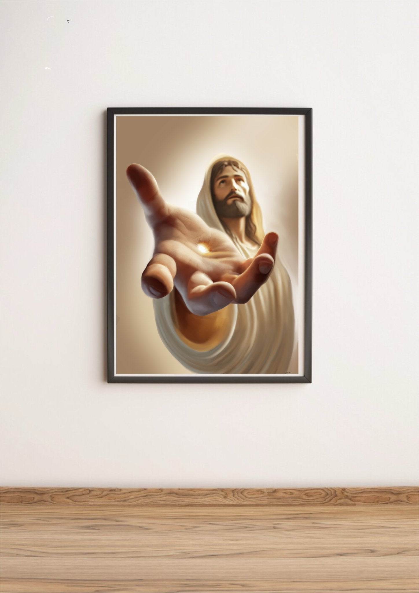 Jesus Christ of Nazareth Art Print | Christian Wall Decor - mezetto KEOLIX KEOLIX