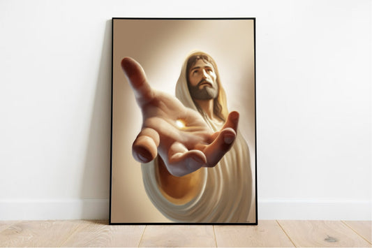 Jesus Christ of Nazareth Art Print | Christian Wall Decor - mezetto KEOLIX KEOLIX