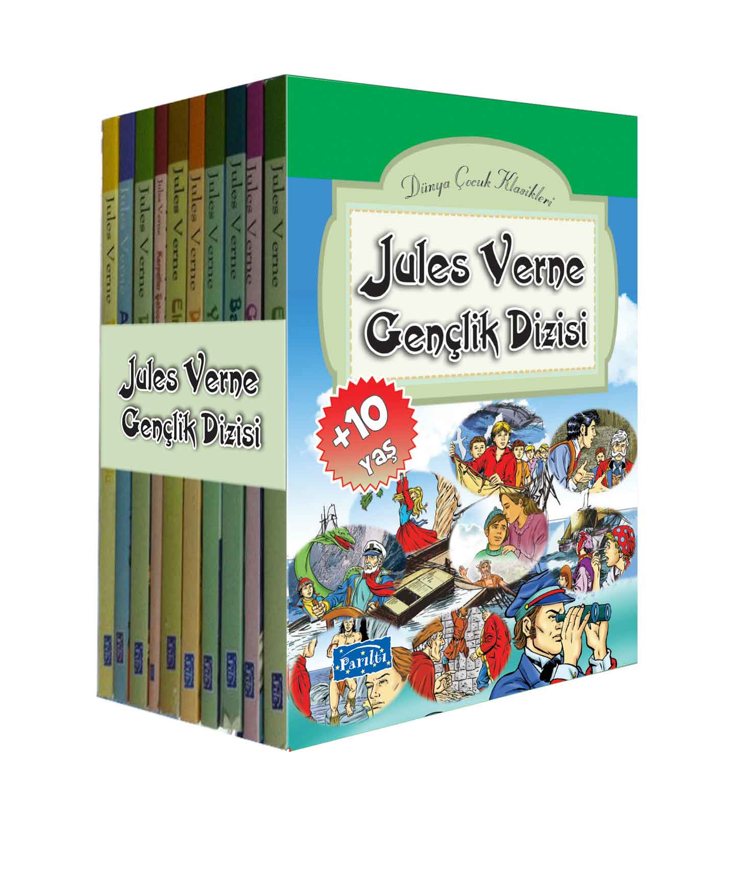 Jules Verne Gençlik Dizisi (10 Kitap Takımı)