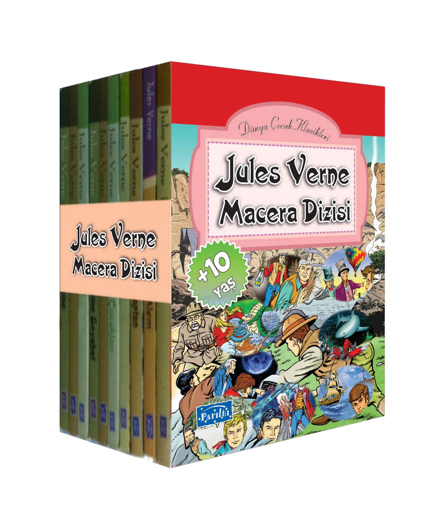Jules Verne Macera Dizisi (10 Kitap Takım)